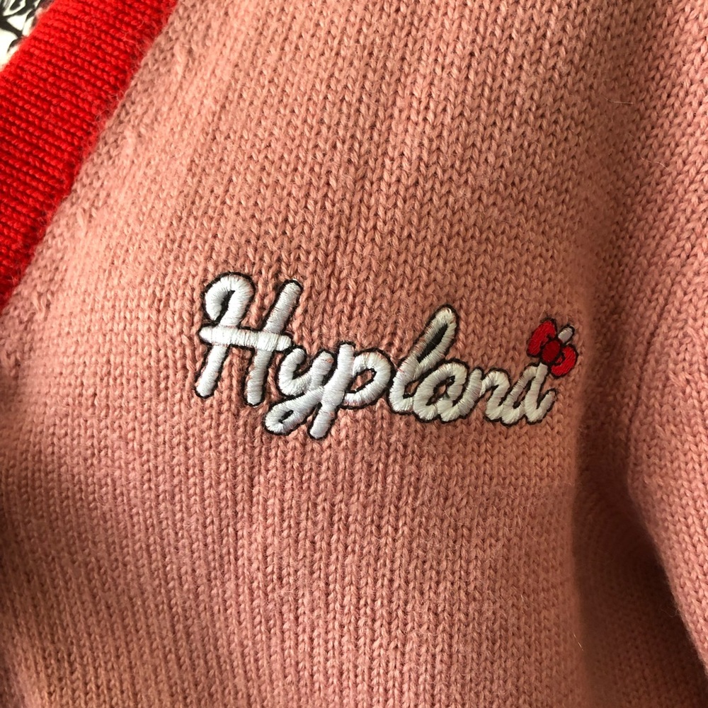 SOLD HELLO KITTY BALLOONS KNIT CARDIGAN (PINK) - Picture 14 of 16